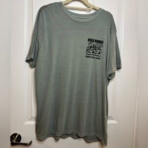 Like new RVCA Men's Sage Green Graphic T-Shirt cotton size sz XXL